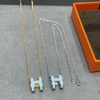 [⭐JeweliWhal]POP H SKY BLUE NECKLACE