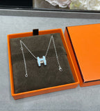 [⭐JeweliWhal]POP H SKY BLUE NECKLACE
