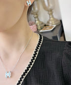 [⭐JeweliWhal]POP H SKY BLUE STUD EARRINGS