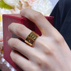 [⭐JeweliWhal]LOVE 11MM LARGE RING