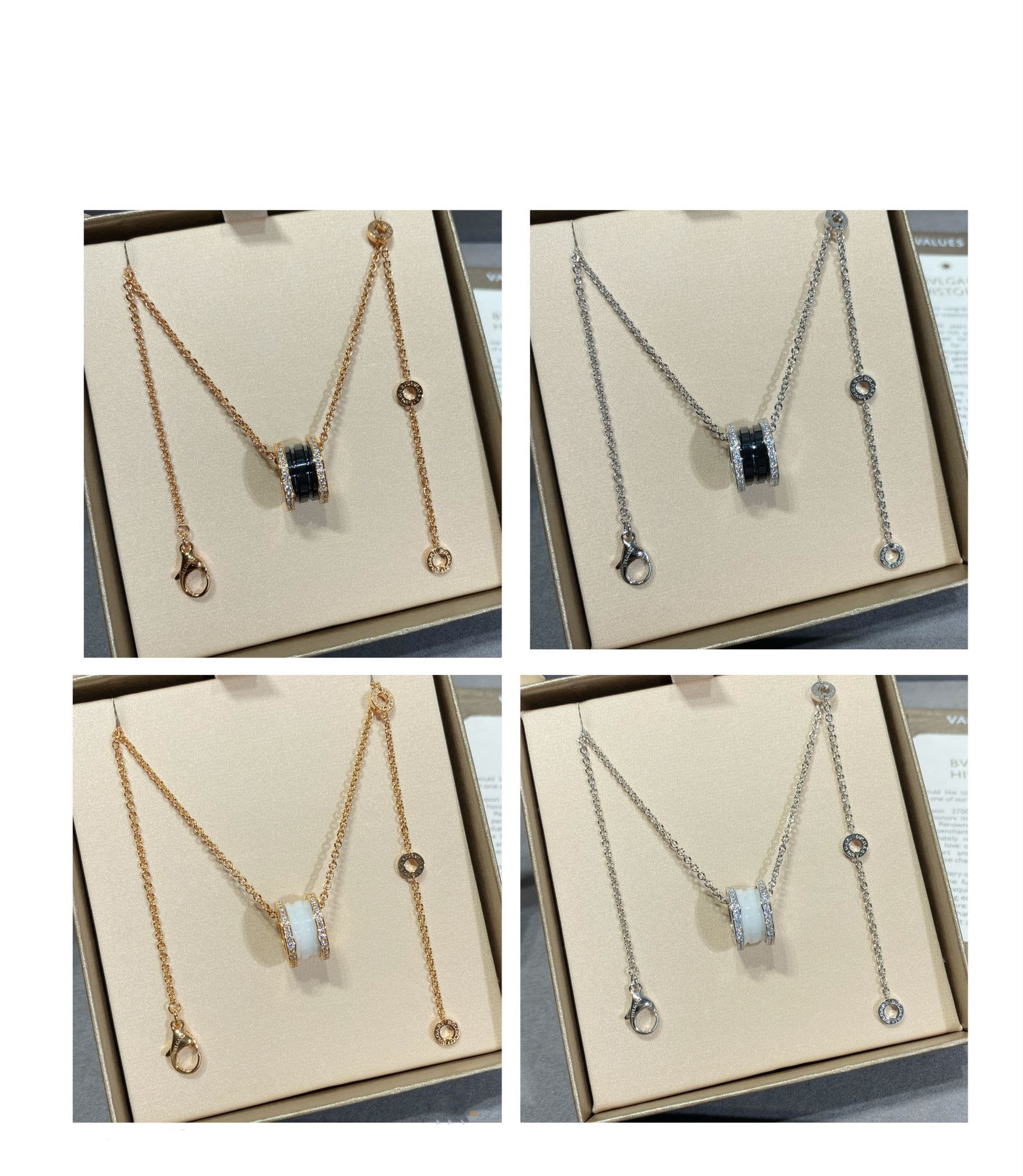 [⭐JeweliWhal]ZERO 1 DIAMOND CERAMIC NECKLACE
