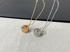 [⭐JeweliWhal]LIENS EVIDENCE DIAMOND PAVED NECKLACE