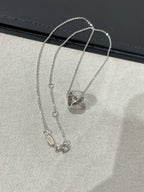 [⭐JeweliWhal]LIENS EVIDENCE DIAMOND PAVED NECKLACE