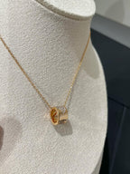 [⭐JeweliWhal]LIENS EVIDENCE DIAMOND PAVED NECKLACE