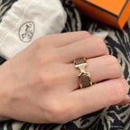 [⭐JeweliWhal]OLYMPE PINK GOLD RING