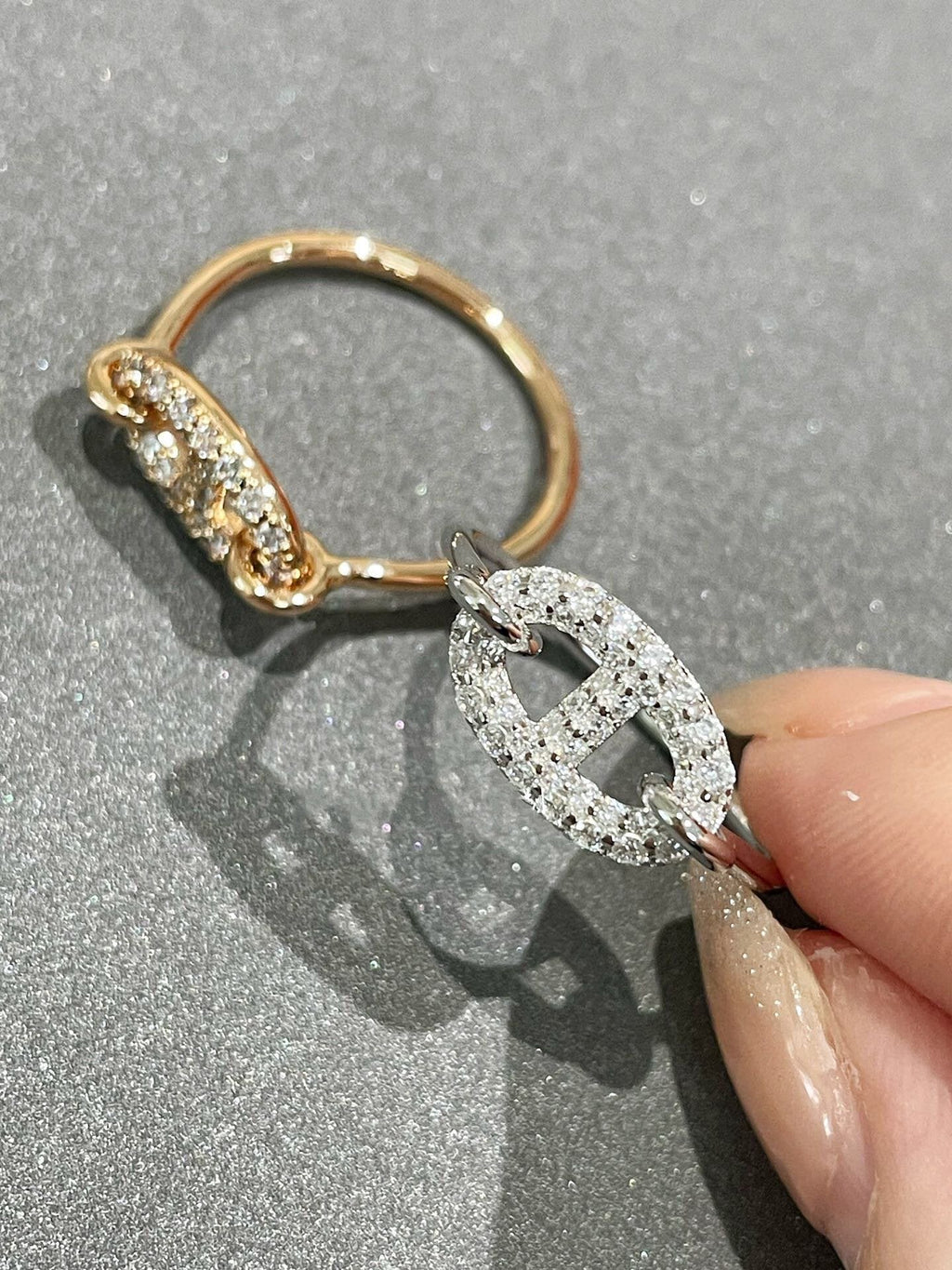 [⭐JeweliWhal]RONDE SMALL DIAMOND RING
