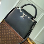 カプシーヌ MM 31 ブラック トリヨン シルバーハードウェア