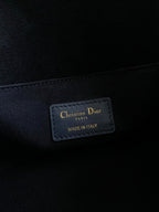 スモールボストン 22 ブルー 斜め刺繍