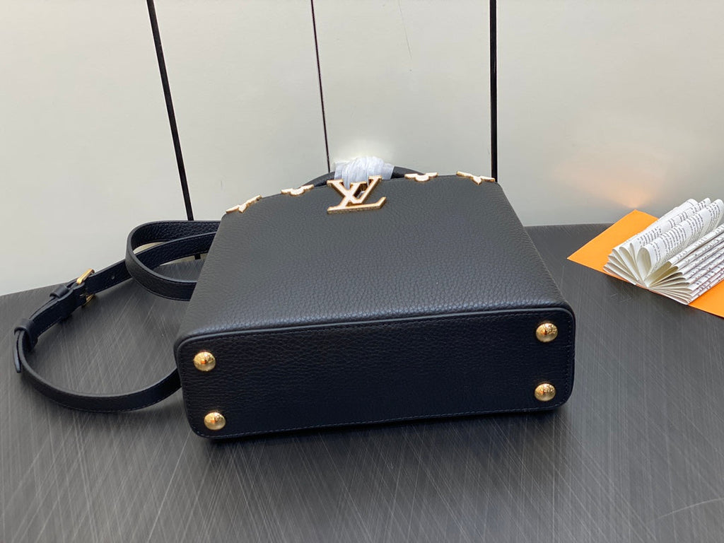 カプシーヌ BB 27 ブラック トリヨン ゴールドハードウェア