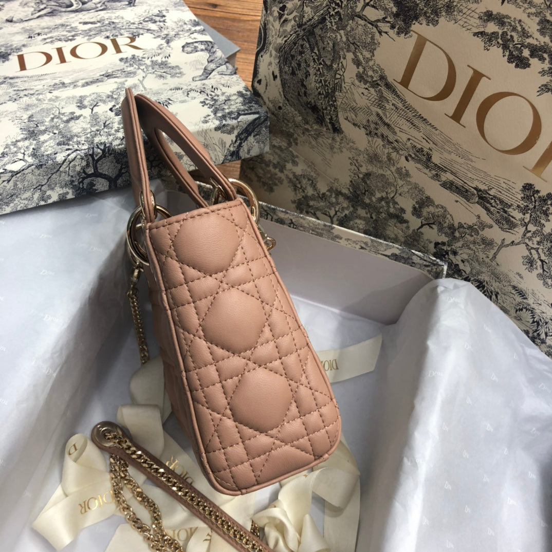 ミニ レディ 17 マイ ABC ベージュ ラムスキン