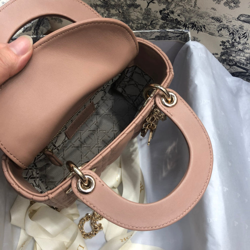 ミニ レディ 17 マイ ABC ベージュ ラムスキン