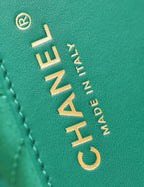 CC 22 アンティバ ホーボーバッグ グリーン 20cm 