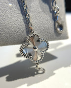 [⭐JeweliWhal] CLOVER 5 MOTIF LASER BRACELET COLLECTION