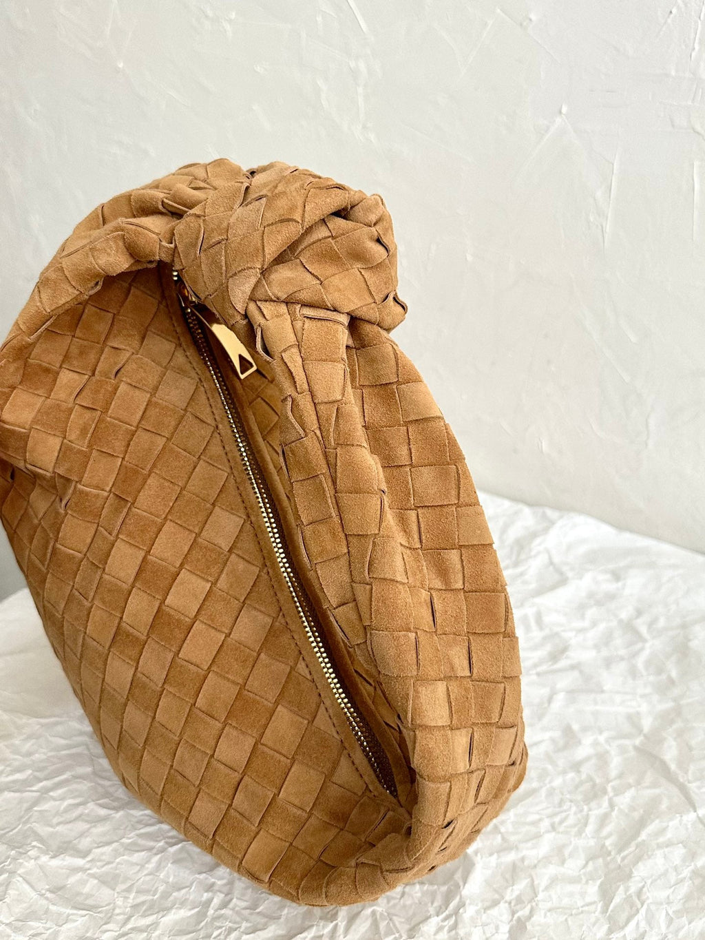 BV ティーン ジョディ 36cm ブラウン スエードレザー