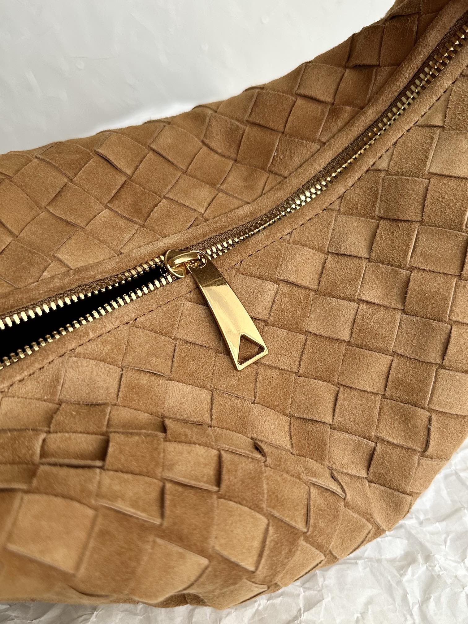 BV ティーン ジョディ 36cm ブラウン スエードレザー