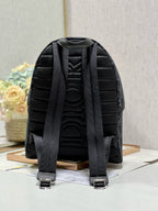RIDER BACKPACK BLACK OBLIQUE JACQUARD