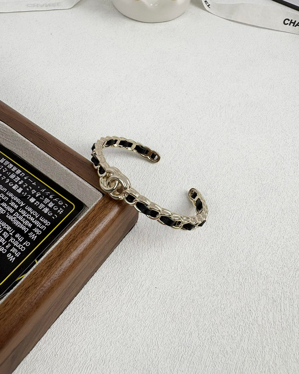 [⭐JeweliWhal]ダブルCオープンバングル