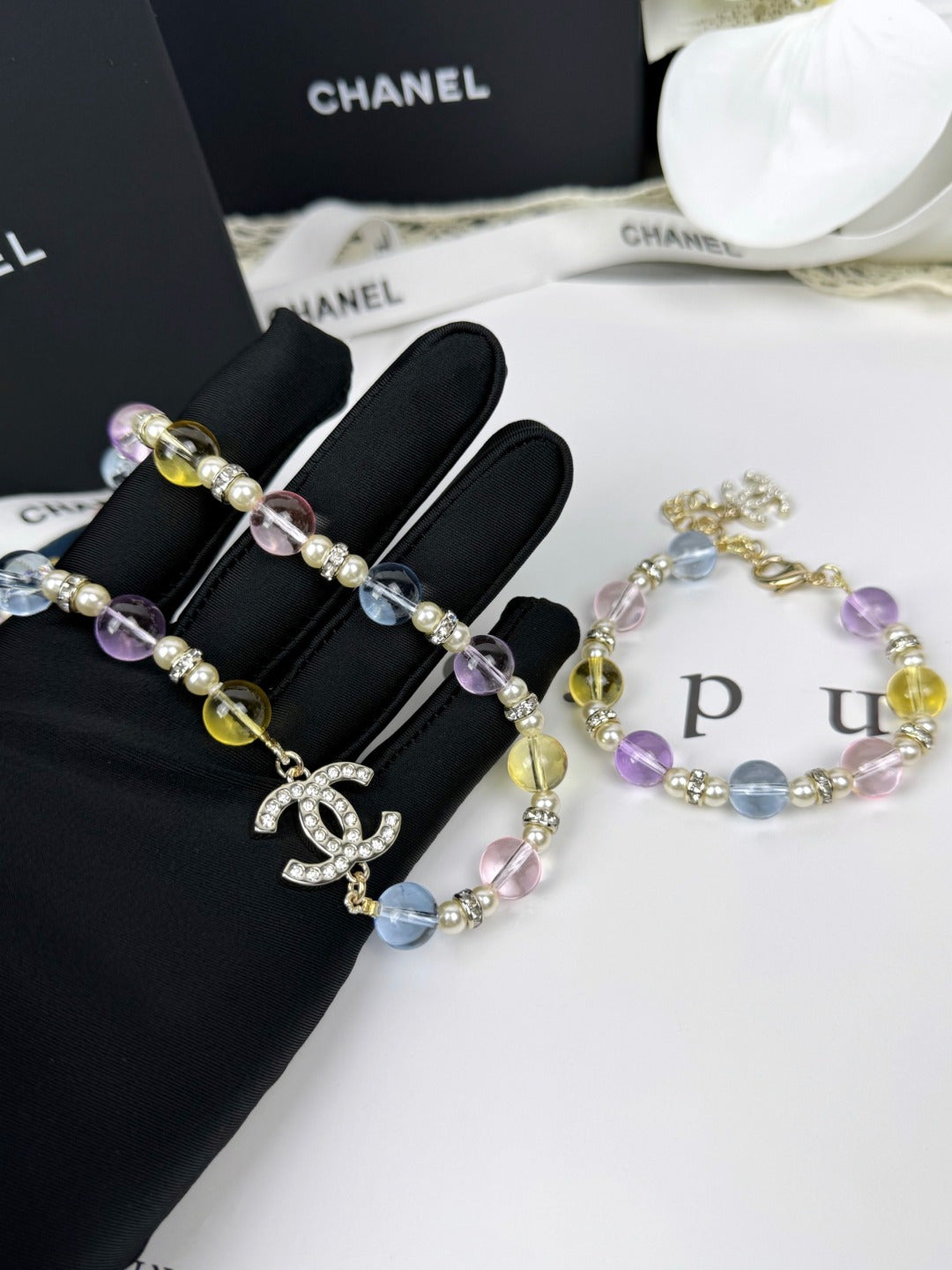 [⭐JeweliWhal]26C New Spring Collection Colorful Transparent Resin Necklace