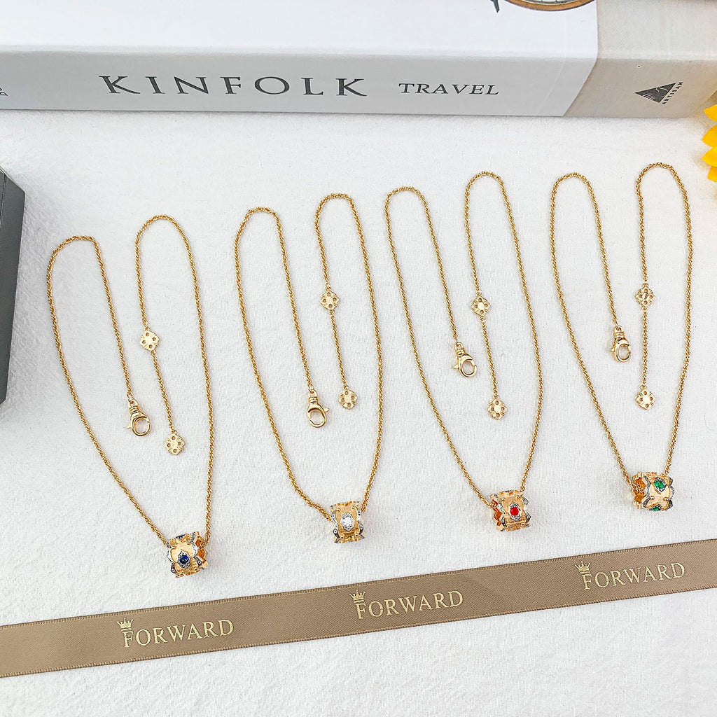 [⭐JeweliWhal] B.C.L “Little Waist” Enamel  NECKLACE（Various colors