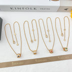 [⭐JeweliWhal] B.C.L “Little Waist” Enamel  NECKLACE（Various colors