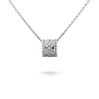 [⭐JeweliWhal]PERLEE PEDANT SIVLER DIAMOND NECKLACE