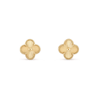 [⭐JeweliWhal]CLOVER MINI 9.5MM LASER EARRINGS
