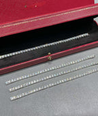[⭐JeweliWhal jewelrys]TENNIS BRACELET WITH FULL DIAMOND SETTING
