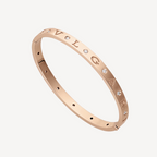 [⭐JeweliWhal]ZERO 1 PINK GOLD 12 DIAMONDS BRACELET