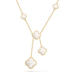 [⭐JeweliWhal]CLOVER MOTHER OF PEARL NECKLACE 6 MOTIF