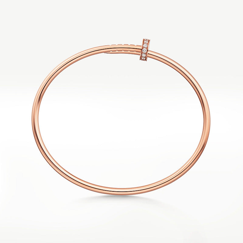 [⭐JeweliWhal]JUSTE BRACELET 2.5MM DIAMONDS