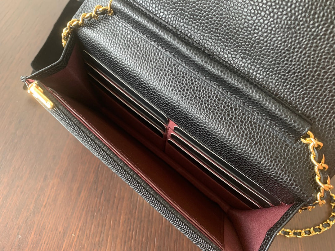 WOC 19cm ブラックキャビア ゴールドハードウェア