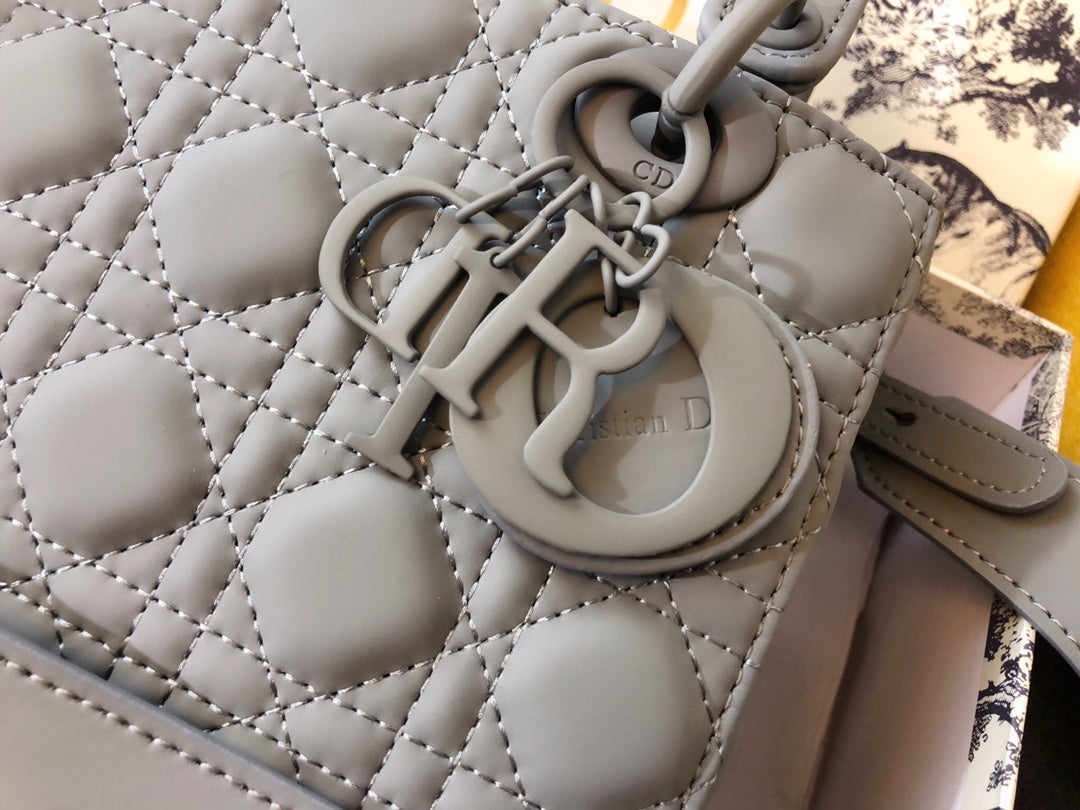 ミディアム レディ 20 バッグ（グレーカーフスキン）