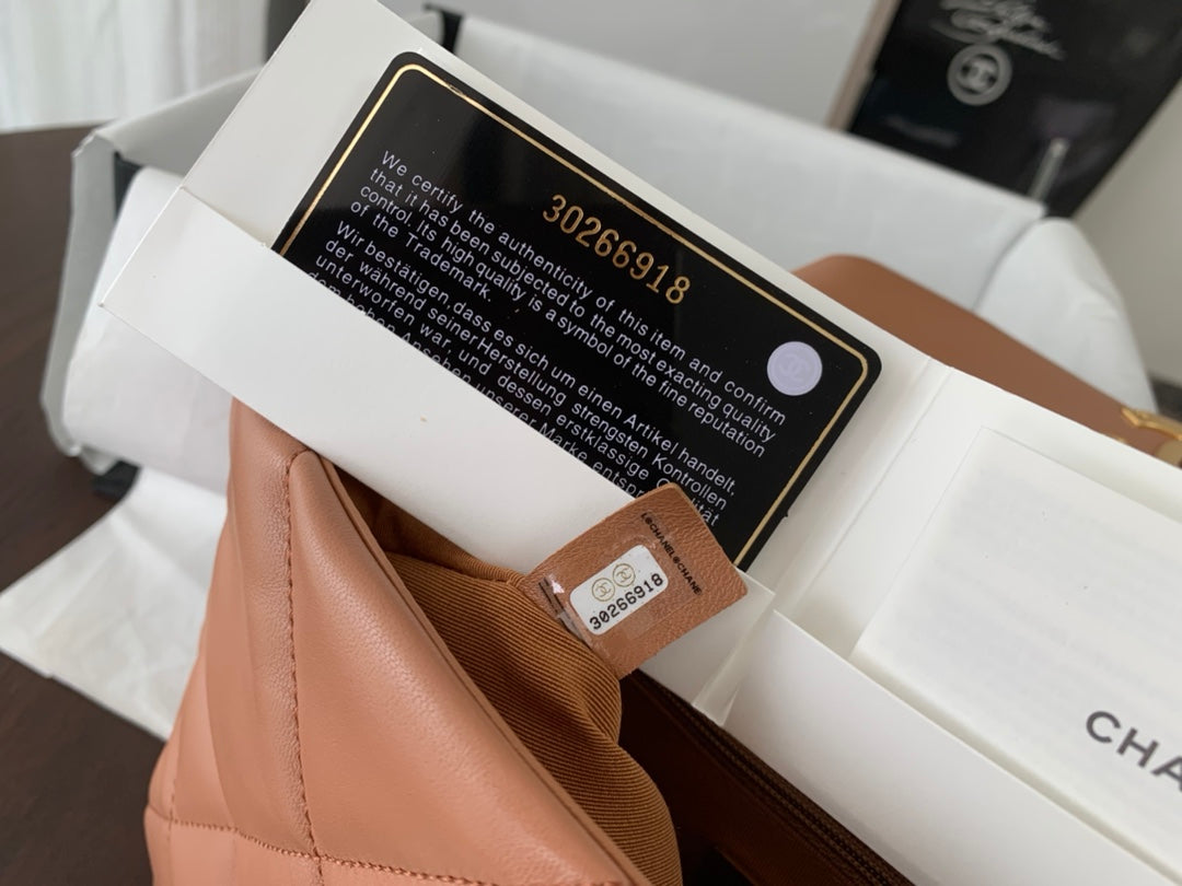 19 フラップバッグ 30 ブラウン ゴートスキン