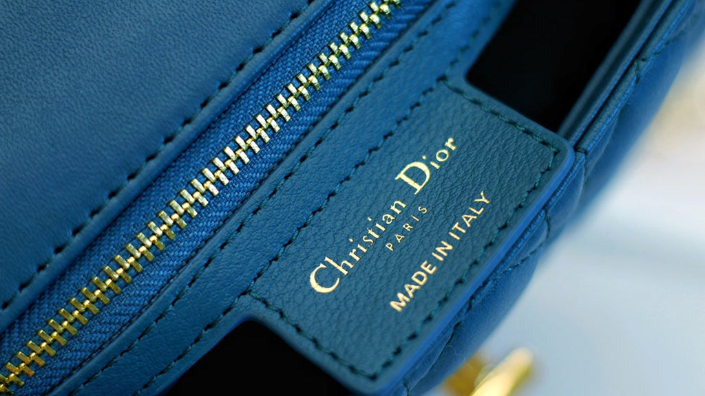 CARO MINI BAG 20 IN COBALT BLUE CALFSKIN