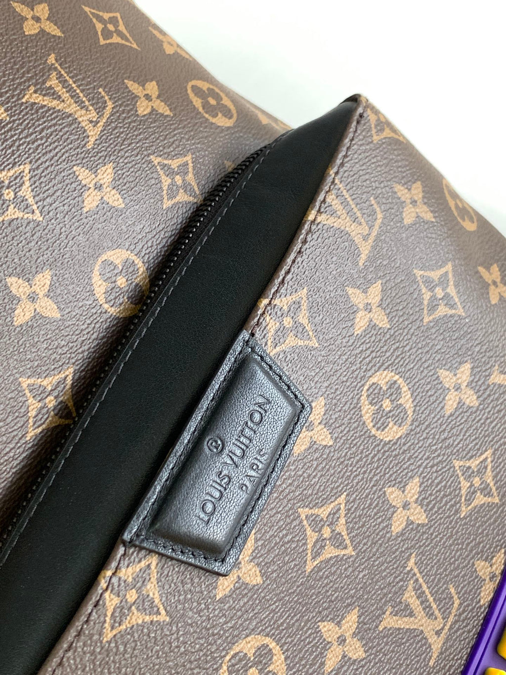 ディスカバリーバックパック 40インチ ブラウン モノグラムキャンバス ラバーロゴ