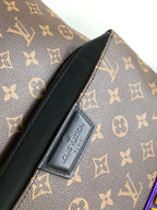 ディスカバリーバックパック 40インチ ブラウン モノグラムキャンバス ラバーロゴ