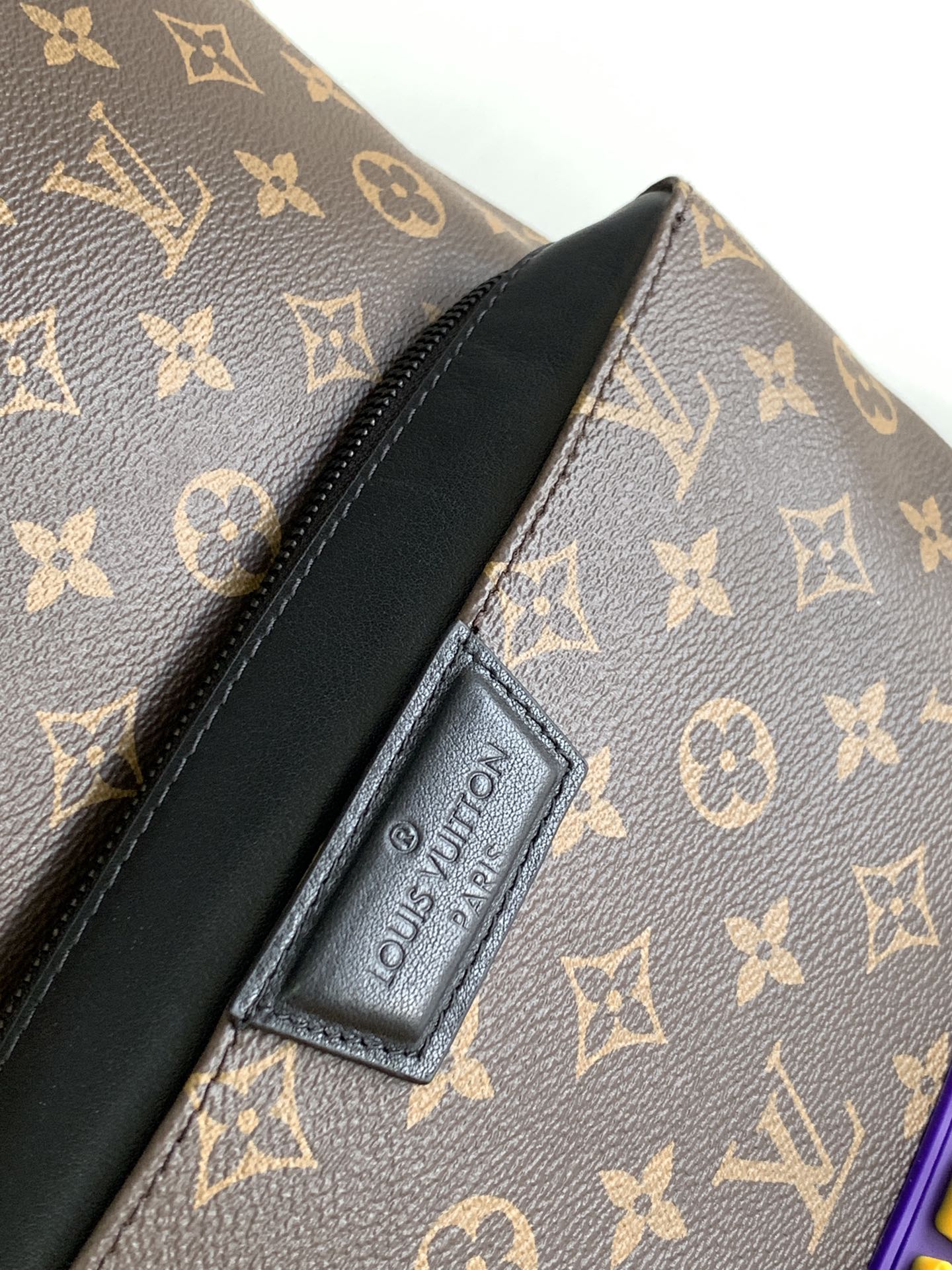 ディスカバリーバックパック 40インチ ブラウン モノグラムキャンバス ラバーロゴ