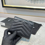 モノグラム 12 フルブラックカーフスキンカードホルダー