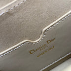 MINI BOBBY EAST-WEST 20 BAG IN BEIGE CREAM CALFSKIN