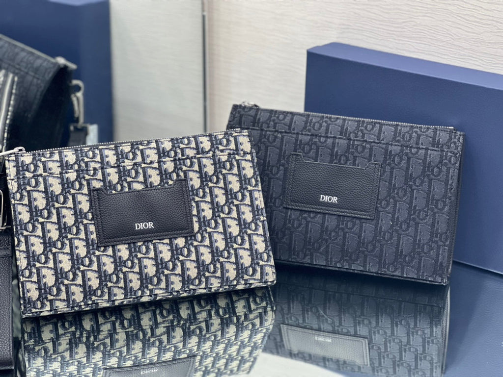 サドル 28 バッグ（ブルー オブリーク ジャカード）