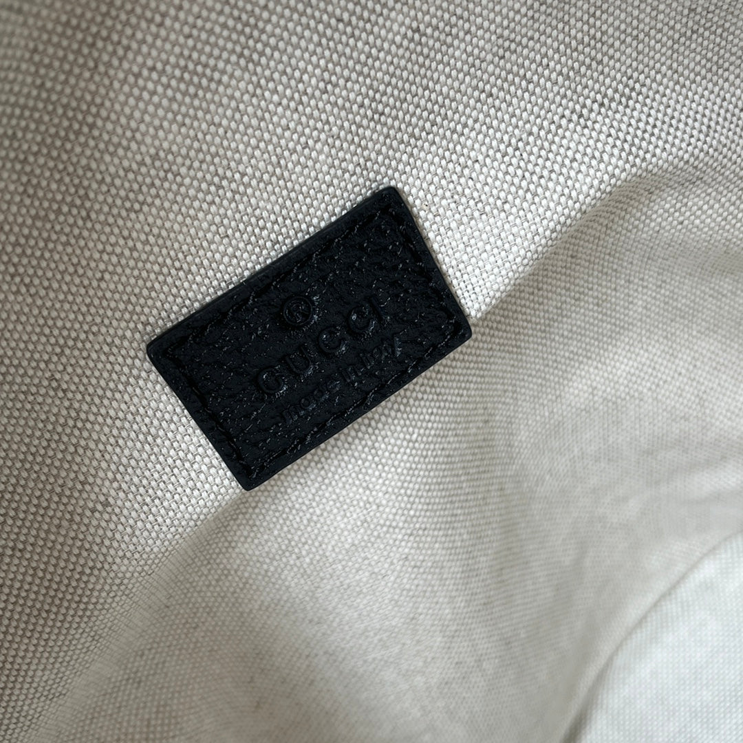 GGxADIDAS オフィディア ショルダーバッグ 22 ブラック＆ホワイト カーフスキン