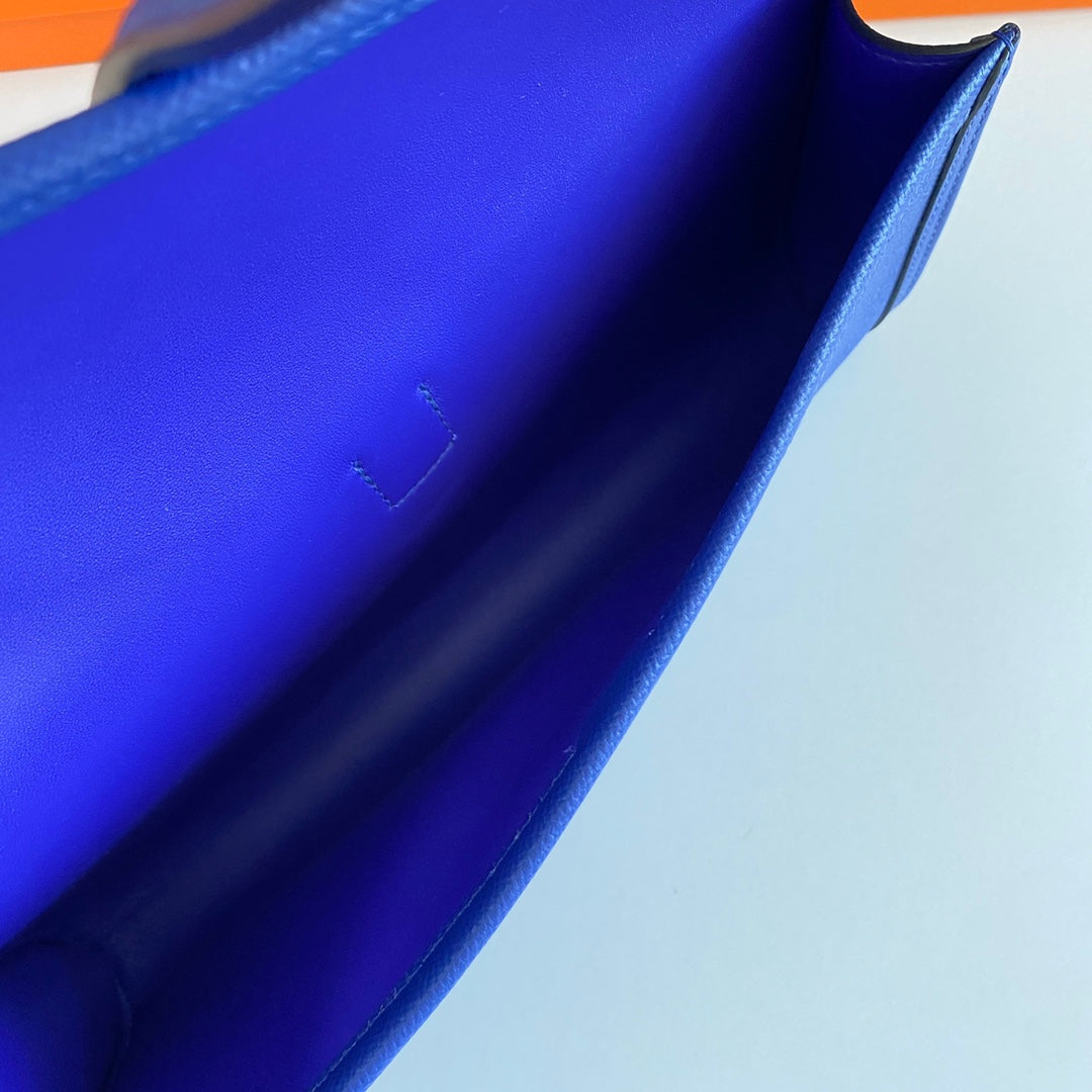 JIGE ELAN 29 クラッチ（コバルトブルーカーフスキン）