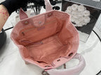 CC DEAUVILLE ラージ 38 トートバッグ（ライトピンク キャンバス）