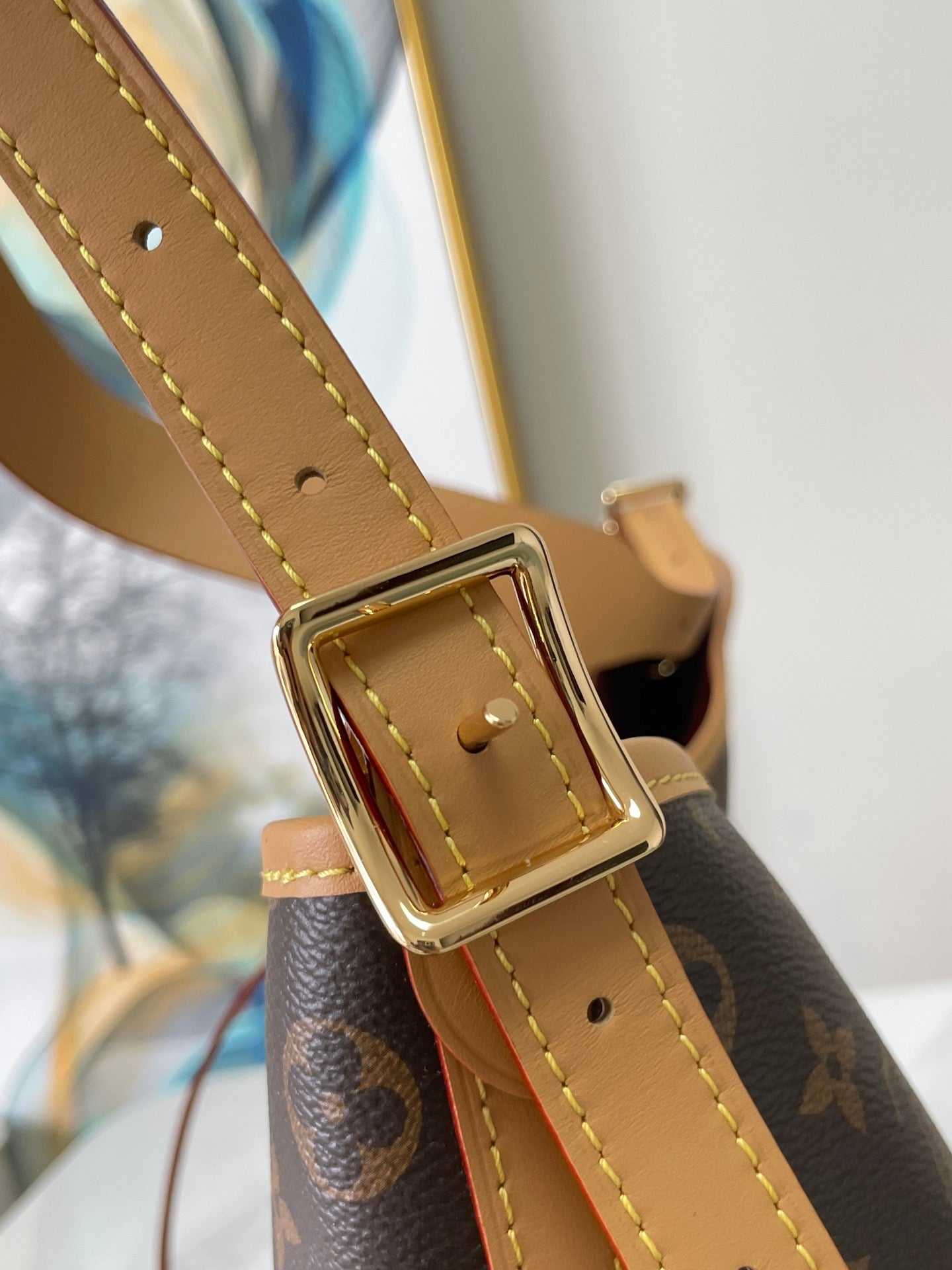 キャリーオール MM 39 ブラウン モノグラム キャンバス