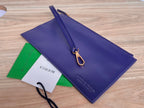 SMALL ARCO TOTE 30 IN EAST BAY PURPLE LAMBSKIN