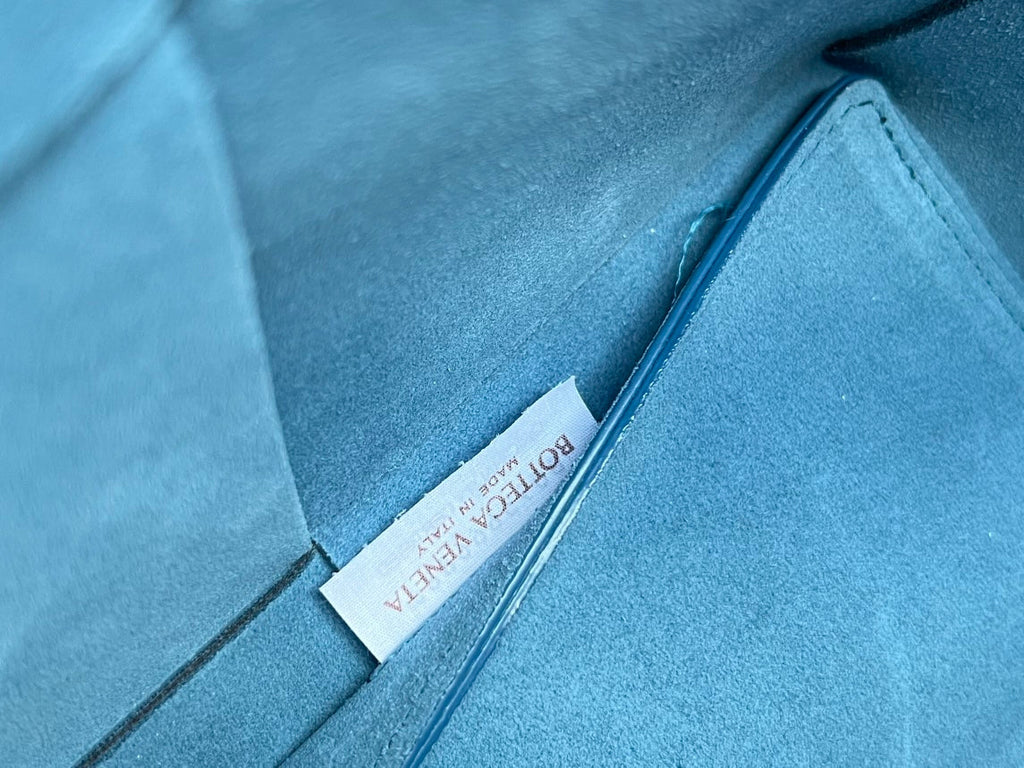 スモール アルコ トート 30 エーゲ海ブルー カーフスキン