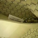 ラージ キャバット 51 パステルイエローのラムスキン