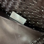 SMALL CABAT 32 IN HICKORY BROWN LAMBSKIN