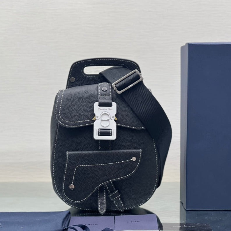 ギャロップ スリングバッグ 27 ブラックカーフスキン