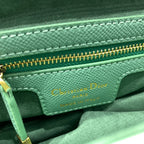 CDサドルバッグストラップ ウォームトープ グレイングリーンカーフスキン